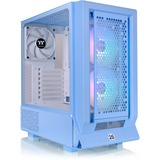 Thermaltake CA-1Z3-00MFWN-00, Towerkabinet Lyseblå