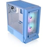Thermaltake CA-1Z3-00MFWN-00, Towerkabinet Lyseblå