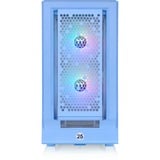 Thermaltake CA-1Z3-00MFWN-00, Towerkabinet Lyseblå