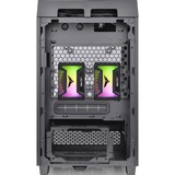 Thermaltake The Tower 100 Mini Tower Sort, Towerkabinet Sort, Mini Tower, PC, Sort, Mini-ITX, SPCC, Hærdet glas, Spil