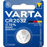 Varta -CR2032 Husholdningsbatterier Engangsbatteri, CR2032, Lithium, 3 V, 1 stk, 220 mAh