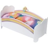 ZAPF Creation BABY born Rainbow Bed, Dukker møbler BABY born Rainbow Bed, Dukke seng/vugge, 3 År, Batterier påkrævet, Lydeffekter understøttet, Lyseffekter