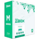 ZOTAC ZBOX-MI668-BE, Barebone Sort/Hvid