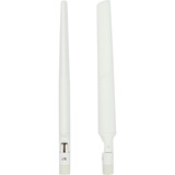 Zyxel LTA3100 antenne RP-SMA 6 dBi Hvid, 6 dBi, 50 ohm (Ω), RP-SMA, LTE3302-M432, LTE5366-M608, Hvid, 211 mm