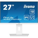 iiyama ProLite XUB2792HSU-W6 computerskærm 68,6 cm (27") 1920 x 1080 pixel Fuld HD LED Hvid, LED-skærm hvid (mat), 68,6 cm (27"), 1920 x 1080 pixel, Fuld HD, LED, 0,4 ms, Hvid