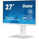 iiyama ProLite XUB2792HSU-W6 computerskærm 68,6 cm (27") 1920 x 1080 pixel Fuld HD LED Hvid, LED-skærm hvid (mat), 68,6 cm (27"), 1920 x 1080 pixel, Fuld HD, LED, 0,4 ms, Hvid