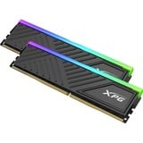 ADATA AX4U320016G16A-DTBKD35G, Hukommelse Sort