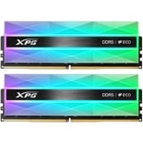 ADATA LANCER RGB hukommelsesmodul 32 GB 2 x 16 GB DDR5 288-pin DIMM Fejlkorrigerende kode Sølv, 32 GB, 2 x 16 GB, DDR5, 6000 MHz, 288-pin DIMM, Flerfarvet