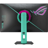 ASUS ROG Strix XG27ACMEG-G Hatsune Miku Edition, Gaming Skærm Sort/Turkis