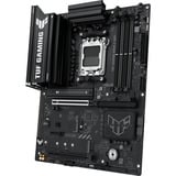 ASUS TUF GAMING B850-E WIFI AMD B850 Sokkel AM5 ATX, Bundkort Sort, AMD, Sokkel AM5, AMD Ryzen 7000 Series, AMD Ryzen 8000 Series, AMD Ryzen 9000 Series, DDR5-SDRAM, 256 GB, DIMM