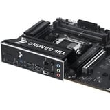ASUS TUF GAMING B850-E WIFI AMD B850 Sokkel AM5 ATX, Bundkort Sort, AMD, Sokkel AM5, AMD Ryzen 7000 Series, AMD Ryzen 8000 Series, AMD Ryzen 9000 Series, DDR5-SDRAM, 256 GB, DIMM
