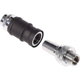Alphacool Forbindelse Sort (mat)/Chrome