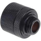 Alphacool HF 16/10 Anschraubtülle G1/4 - Deep Black Sixpack, Forbindelse Sort