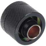 Alphacool HF 16/10 Anschraubtülle G1/4 - Deep Black Sixpack, Forbindelse Sort