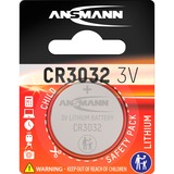 Ansmann 1516-0013 husholdningsbatteri Engangsbatteri CR3032 Lithium Engangsbatteri, CR3032, Lithium, 3 V, 1 stk, 550 mAh