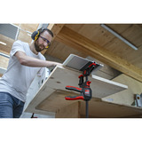 BESSEY 2x enhånds bordklemme med drejeligt håndtag (EZR360-15SET), Skruetvinge Sort/Rød