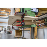 BESSEY 2x enhånds bordklemme med drejeligt håndtag (EZR360-15SET), Skruetvinge Sort/Rød