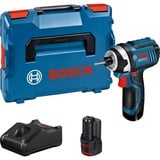 Bosch 10.8V Li-Ion slagskruetrækker GDR 10.8 06019A6977, Schlagskruemaskine Blå/Sort, inkls. L-boxx, akku, oplader mm.