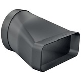 Bosch HEZ9VDSI0 emhætte tilbehør, Rør Sort, Sort, 222 mm, 89 mm, 1 stk