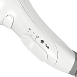 Braun HD180 hårtørrer 1800 W Hvid Hvid, Hvid, Monokromatisk, Hængende løkke, Knapper, Slider, 1800 W, 1 stk