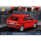 COBI Volkswagen Golf (1974-1983), Bygge legetøj 