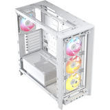 Corsair FRAME 4000D LCD RS ARGB, Towerkabinet Hvid