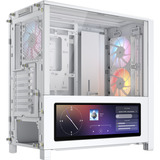 Corsair FRAME 4000D LCD RS ARGB, Towerkabinet Hvid