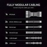 Corsair RM1000x (2024) Renoveret, PC strømforsyning Sort