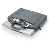 DICOTA Eco Slim Case BASE taske og etui til notebook 31,8 cm (12.5") Mappe Grå, Laptop grå, Mappe, 31,8 cm (12.5"), Skulderrem, 320 g
