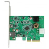 DeLOCK 89001 interface-kort/adapter Intern PCIe, SFP+, USB-controlleren PCIe, PCIe, SFP+, Lavprofil, PCIe 3.0, Grå, PC