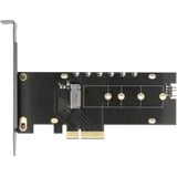 DeLOCK 89013 interface-kort/adapter Intern M.2, Interface card PCIe, M.2, Lavprofil, PCIe 4.0