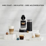 DeLonghi NESPRESSO® CitiZ&Milk EN267BAE Kapselmaskine fra , Sort, Kapsel maskine Sort/Sølv, Sort, Filter kaffemaskine, 1 L, Kaffekapsel, 1710 W, Sort