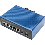 Digitus Industriel 8+2-port L2 administreret Gigabit Ethernet, Switch 