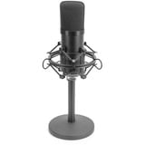 Digitus USB kondensatormikrofon, studie Sort
