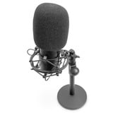 Digitus USB kondensatormikrofon, studie Sort
