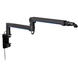ENDORFY Mikrofonholder Broadcast Low Profile RGB Boom Arm, Mount Sort