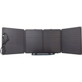 EcoFlow 110W Bærbart Solpanel, Solar panel Sort