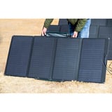EcoFlow 160W bærbart solpanel, Solar panel Sort