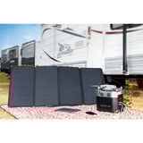 EcoFlow 160W bærbart solpanel, Solar panel Sort