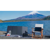 EcoFlow 160W bærbart solpanel, Solar panel Sort