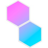 Govee Glide Hexa Light Panels udvidelsespakke (2 paneler), LED lys 