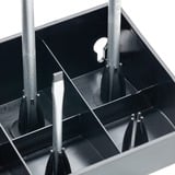 Hazet Skruetrækkersæt 811SH-1/7 med holder, 7 dele Blå/Sort