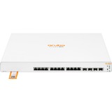 Hewlett Packard Enterprise Aruba Instant On 1960 12XGT 4SFP+ Administreret L2+ 10G Ethernet (100/1000/10000) 1U Hvid, Switch Administreret, L2+, 10G Ethernet (100/1000/10000), Fuld duplex, Stativ-montering, 1U