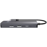ICY BOX IB-DK4081-SO, Docking station aluminium
