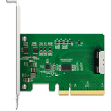 Icy Dock MB409A5 "EXLink" MCIO 8i (SFF-TA-1016) til PCIe 5.0 x8 adapter, Interface card 