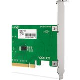 Icy Dock MB409A5 "EXLink" MCIO 8i (SFF-TA-1016) til PCIe 5.0 x8 adapter, Interface card 