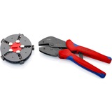 KNIPEX 97 33 02 kabelklipper Krympeværktøj Blå, Rød, Crimpning værktøj Rød/Blå, Krympeværktøj