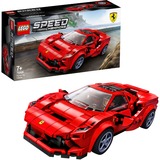 LEGO Speed Champions Ferrari F8 Tributo 76895, Bygge legetøj Rød, Byggesæt, Dreng/Pige, 9 År, Plast, 275 stk, 305 g