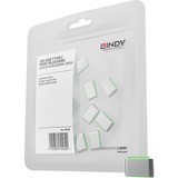 Lindy 40438 portblokering USB Type-C Grøn 10 stk, Sikkerhed Grøn, USB Type-C, Grøn, 10 stk, 10 g