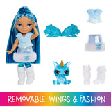 MGA Entertainment Rainbow High Littles Fantasy Fairies - Sapphire, Dukke 